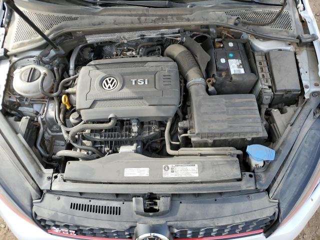 3VW547AU5HM024322 - 2017 VOLKSWAGEN GTI SPORT SILVER photo 11