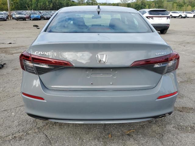 2HGFE2F5XSH521575 - 2025 HONDA CIVIC SPORT ნაცრისფერი ფოტო 6