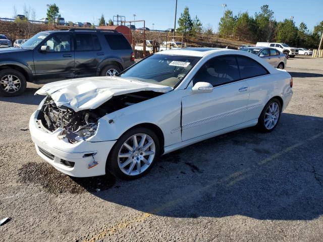 WDBTJ56H07F222922 - 2007 MERCEDES-BENZ CLK 350 WHITE photo 1