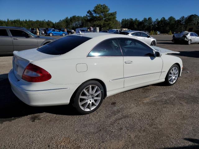 WDBTJ56H07F222922 - 2007 MERCEDES-BENZ CLK 350 WHITE photo 3