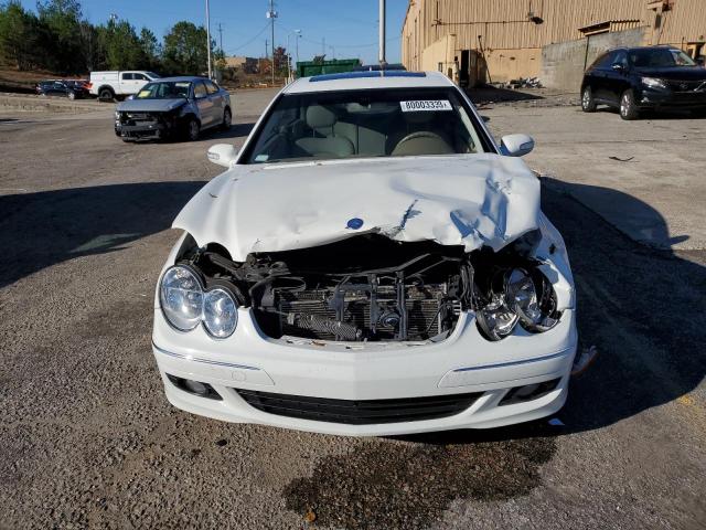 WDBTJ56H07F222922 - 2007 MERCEDES-BENZ CLK 350 WHITE photo 5