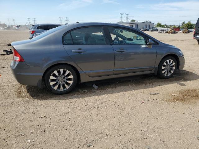 19XFA16839E011668 - 2009 HONDA CIVIC EX GRAY photo 3