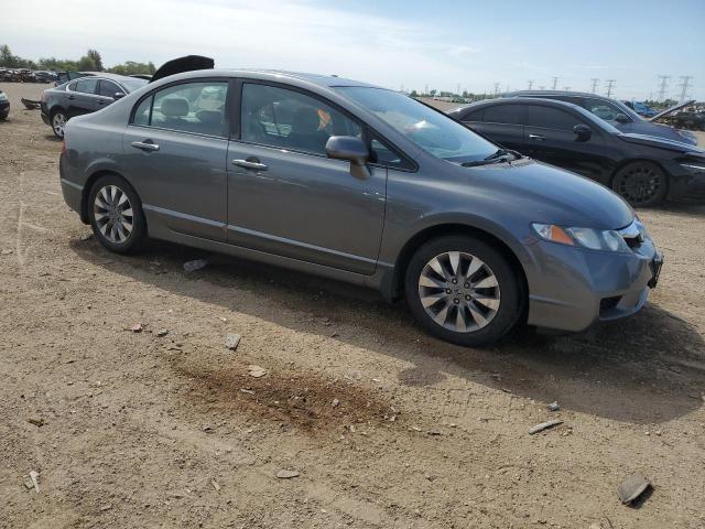 19XFA16839E011668 - 2009 HONDA CIVIC EX GRAY photo 4