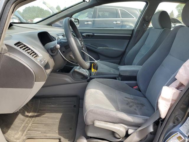 19XFA16839E011668 - 2009 HONDA CIVIC EX GRAY photo 7
