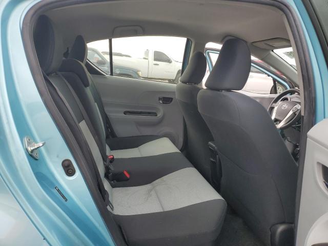 JTDKDTB3XC1027047 - 2012 TOYOTA PRIUS C TEAL photo 10