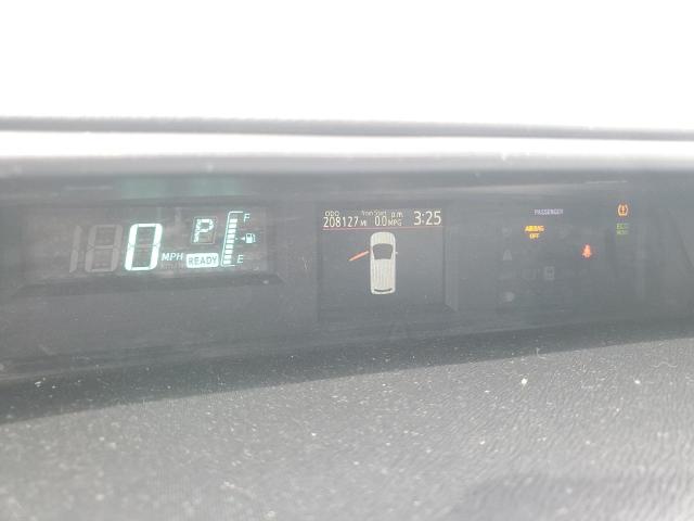 JTDKDTB3XC1027047 - 2012 TOYOTA PRIUS C TEAL photo 9