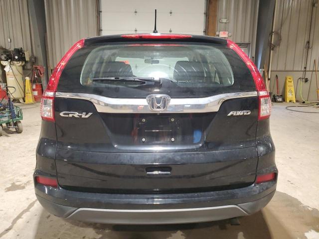 2HKRM4H30GH647402 - 2016 HONDA CR-V LX BLACK photo 6