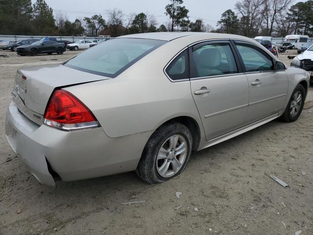 2G1WF5E3XC1314443 - 2012 CHEVROLET IMPALA LS BEIGE photo 3