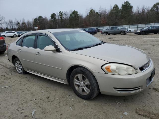 2G1WF5E3XC1314443 - 2012 CHEVROLET IMPALA LS BEIGE photo 4