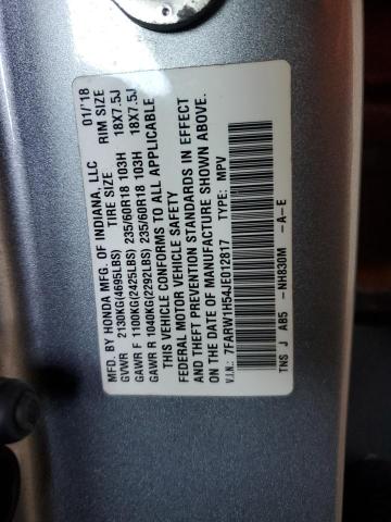 7FARW1H54JE012817 - 2018 HONDA CR-V EX SILVER photo 13