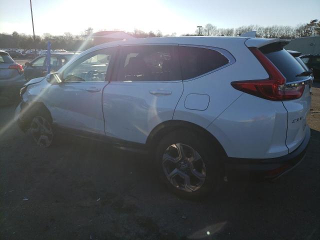 2HKRW2H83KH647901 - 2019 HONDA CR-V EXL WHITE photo 2