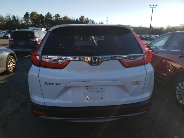 2HKRW2H83KH647901 - 2019 HONDA CR-V EXL WHITE photo 6