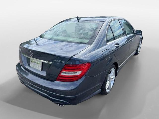 WDDGF8AB3EG197827 - 2014 MERCEDES-BENZ C 300 4MATIC GRAY photo 4