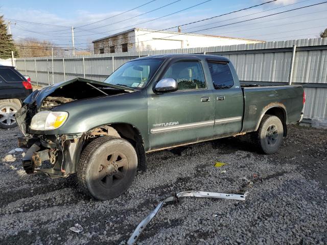 5TBBT44145S465582 - 2005 TOYOTA TUNDRA ACCESS CAB SR5 GREEN photo 1