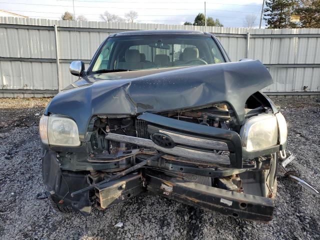 5TBBT44145S465582 - 2005 TOYOTA TUNDRA ACCESS CAB SR5 GREEN photo 5