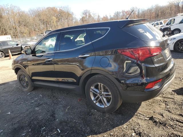 5NMZTDLBXJH077320 - 2018 HYUNDAI SANTA FE S BLACK photo 2