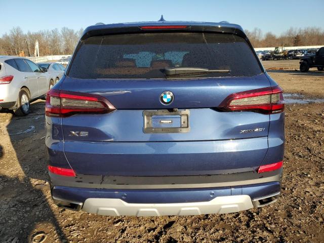 5UXCR6C08P9P32835 - 2023 BMW X5 XDRIVE40I BLUE photo 6