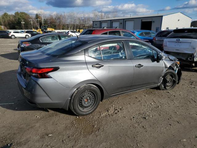 3N1CN8DV2ML920064 - 2021 NISSAN VERSA S GRAY photo 3