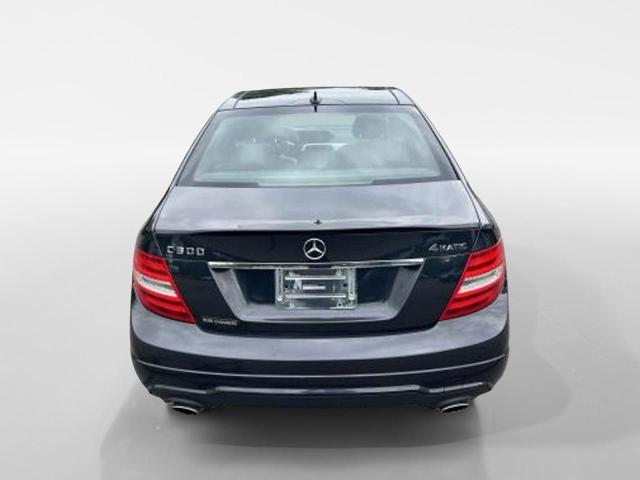 WDDGF8AB2EA937399 - 2014 MERCEDES-BENZ C 300 4MATIC BLACK photo 5