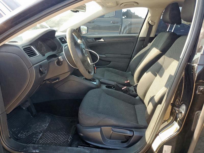 3VW2K7AJ3BM107494 - 2011 VOLKSWAGEN JETTA BASE BLACK photo 7