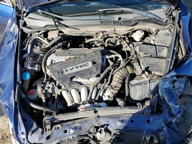 1HGCM56425A146251 - 2005 HONDA ACCORD LX BLUE photo 11