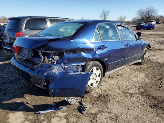 1HGCM56425A146251 - 2005 HONDA ACCORD LX BLUE photo 3