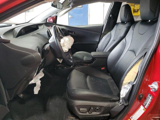 JTDKARFP7J3081030 - 2018 TOYOTA PRIUS PRIM RED photo 7