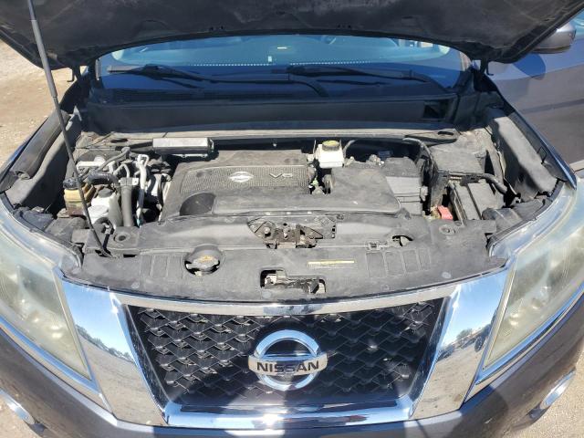 5N1AR2MM5EC611193 - 2014 NISSAN PATHFINDER S GRAY photo 12