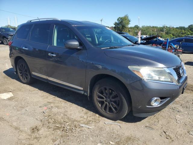 5N1AR2MM5EC611193 - 2014 NISSAN PATHFINDER S GRAY photo 4