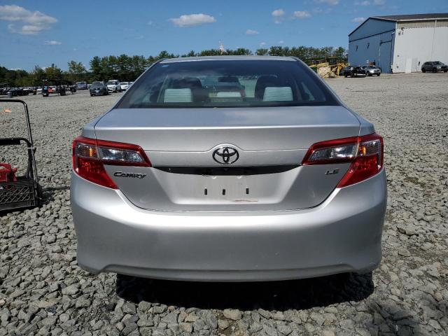 4T1BF1FK9CU030449 - 2012 TOYOTA CAMRY BASE SILVER photo 6
