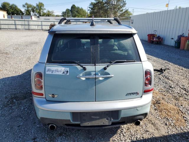 WMWZG3C5XBTY30933 - 2011 MINI COOPER S CLUBMAN BLUE photo 6