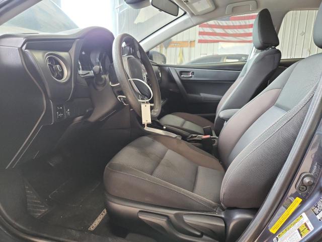 5YFBURHE5KP900144 - 2019 TOYOTA COROLLA L GRAY photo 7