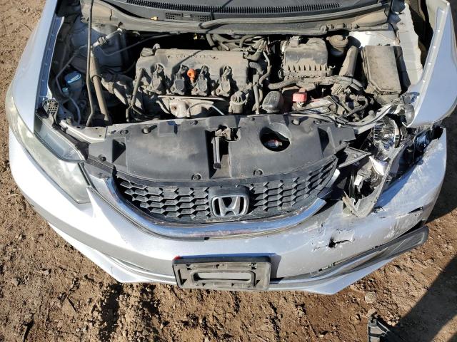 19XFB2F50FE098868 - 2015 HONDA CIVIC LX SILVER photo 11