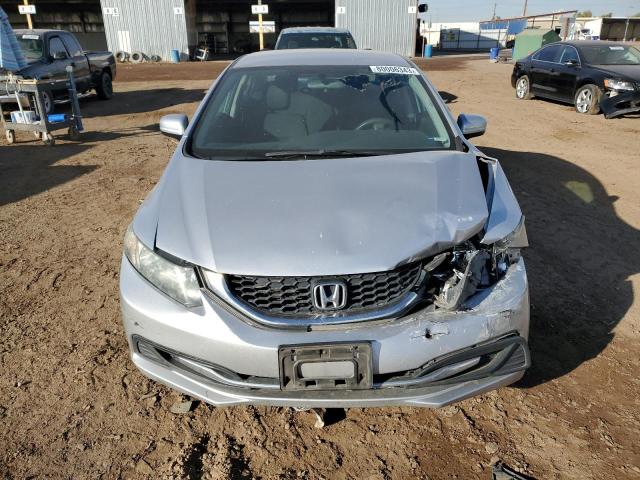 19XFB2F50FE098868 - 2015 HONDA CIVIC LX SILVER photo 5