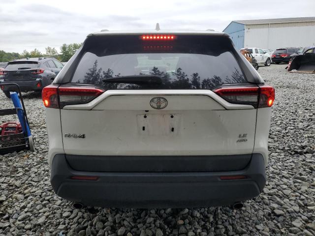 2T3G1RFV5KW081577 - 2019 TOYOTA RAV4 LE Білий фото 6