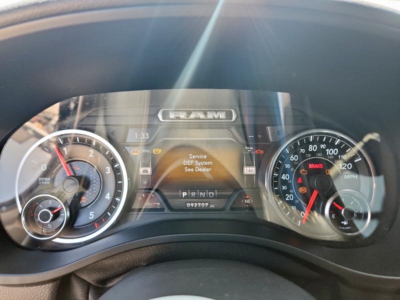 1C6SRFFM1LN241625 - 2020 RAM 1500 BIG HORN/LONE STAR BLACK photo 9