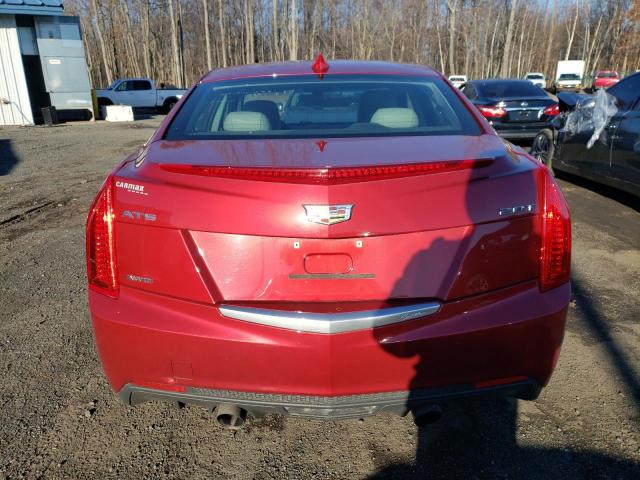 1G6AE5RX1J0133065 - 2018 CADILLAC ATS RED photo 6