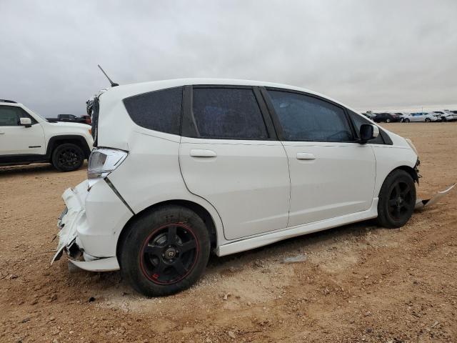 JHMGE8H56BC010787 - 2011 HONDA FIT SPORT WHITE photo 3