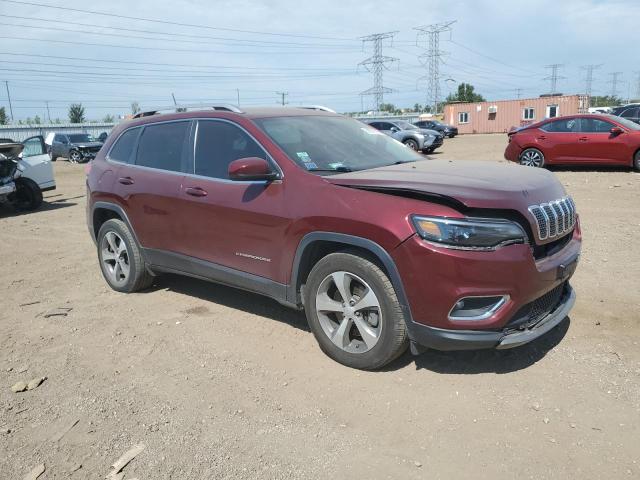 1C4PJMDX9KD198096 - 2019 JEEP CHEROKEE LIMITED 红色 照片 4