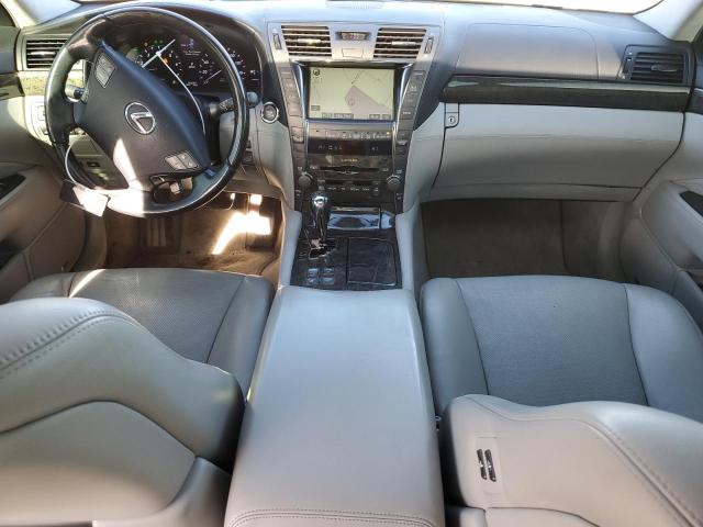 JTHDU46F585002221 - 2008 LEXUS LS 600HL SILVER photo 8