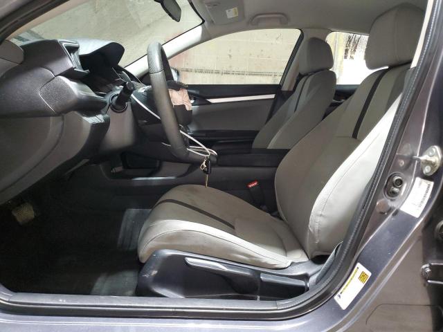 2HGFC2F58GH576815 - 2016 HONDA CIVIC LX GRAY photo 7