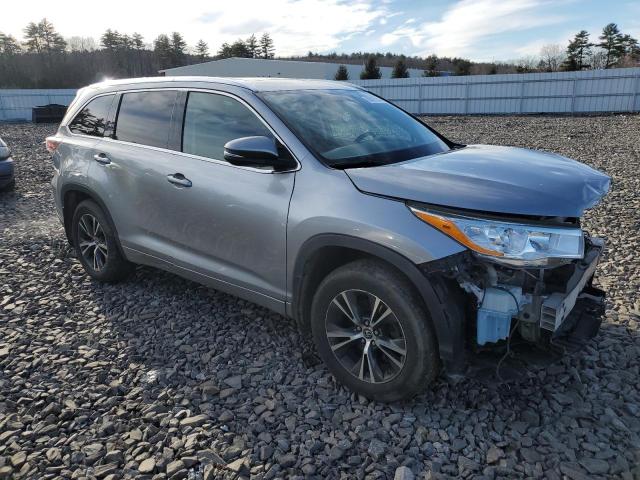 5TDJKRFH1GS281894 - 2016 TOYOTA HIGHLANDER XLE Gümüş foto 4