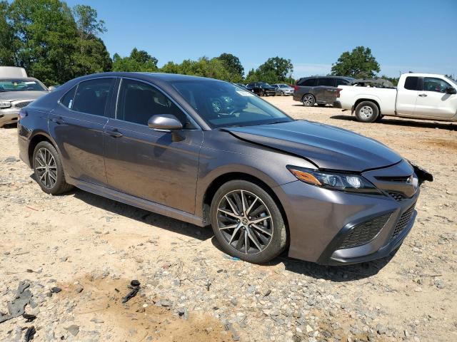 4T1T11AK1RU907681 - 2024 TOYOTA CAMRY SE NIGHT SHADE GRAY photo 4