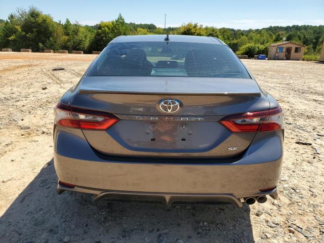 4T1T11AK1RU907681 - 2024 TOYOTA CAMRY SE NIGHT SHADE GRAY photo 6