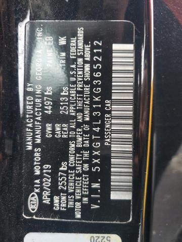 5XXGT4L31KG365212 - 2019 KIA OPTIMA LX Qara foto 12