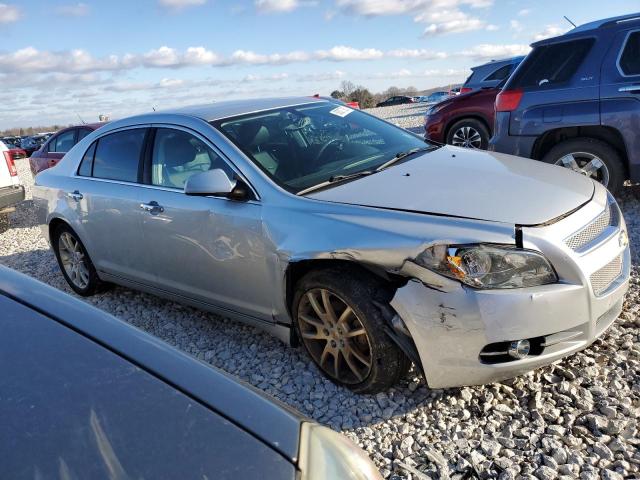 1G1ZE5EB4A4132200 - 2010 CHEVROLET MALIBU LTZ ვერცხლისფერი ფოტო 4