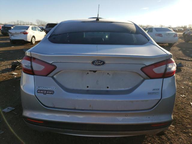 3FA6P0HD0GR111354 - 2016 FORD FUSION SE SILVER photo 6