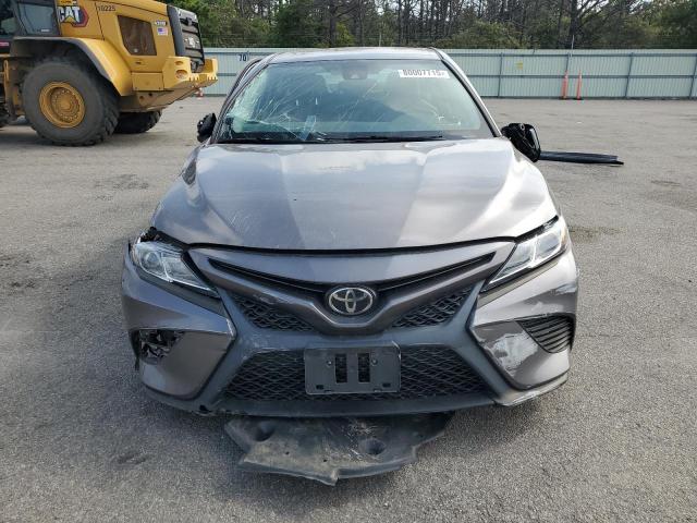 4T1B11HK2KU183247 - 2019 TOYOTA CAMRY L GRAY photo 5