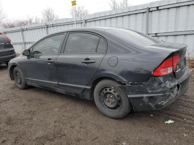 1HGFA16337L801188 - 2007 HONDA CIVIC DX BLACK photo 2