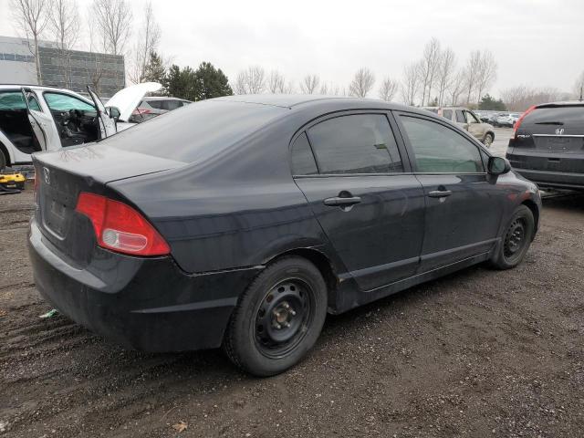 1HGFA16337L801188 - 2007 HONDA CIVIC DX BLACK photo 3